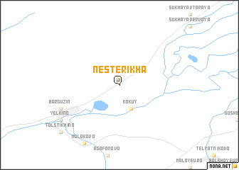 map of Nesterikha