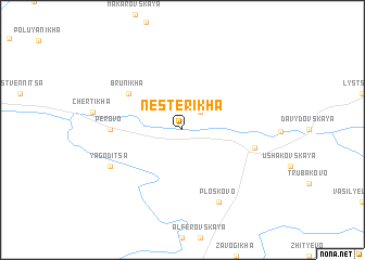 map of Nesterikha