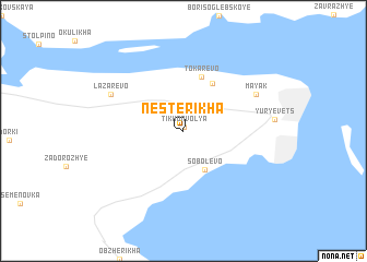 map of Nesterikha