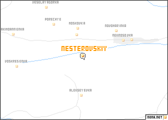 map of (( Nesterovskiy ))