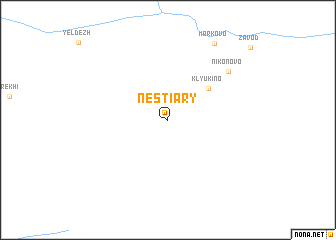 map of Nestiary