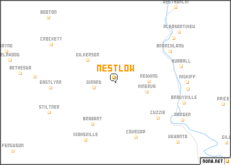 map of Nestlow