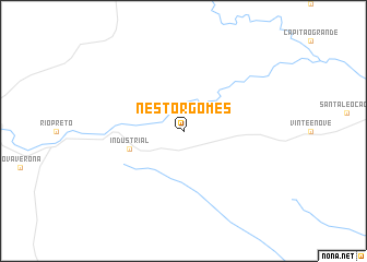 map of Nestor Gomes