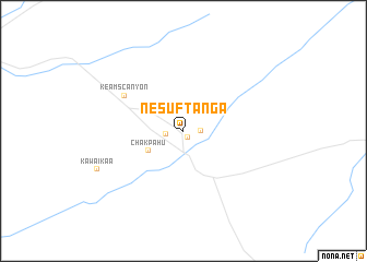 map of Nesuftanga