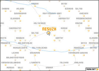 map of Nesuzh