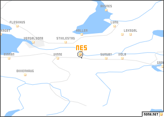 map of Nes