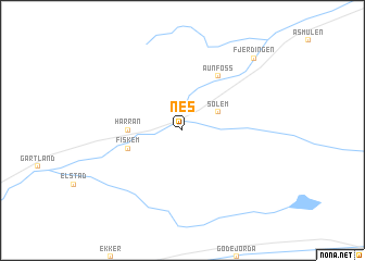 map of Nes