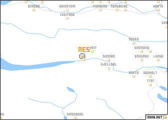 map of Nes