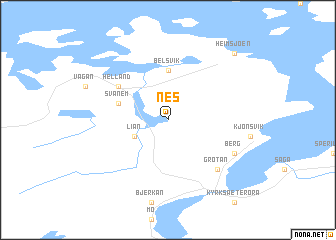 map of Nes