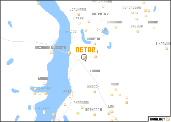 map of Netar