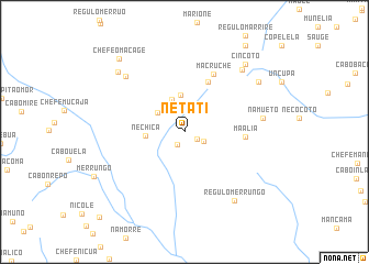 map of Netati