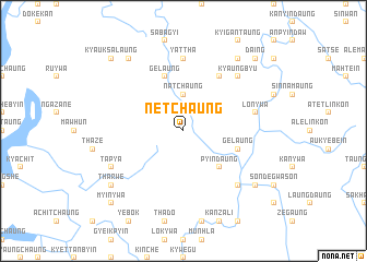 map of Netchaung