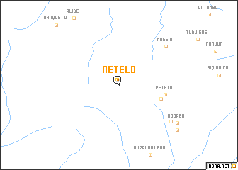 map of Netelo