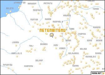 map of Netenbitemu