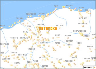 map of Netenoke