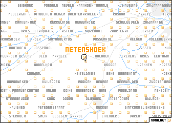 map of Netenshoek