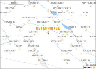 map of Neterpinʼtse