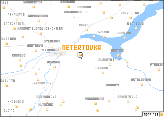 map of Netertovka