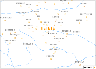 map of Netete