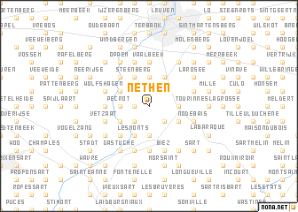 map of Nethen