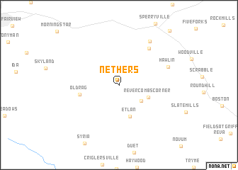 map of Nethers