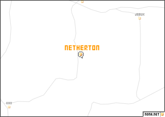 map of Netherton