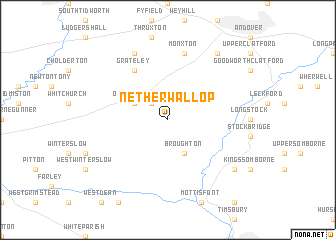 map of Nether Wallop