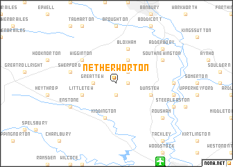 map of Nether Worton