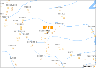 map of Netia