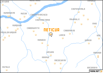 map of Neticua