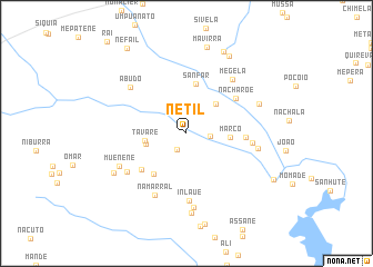 map of Netil