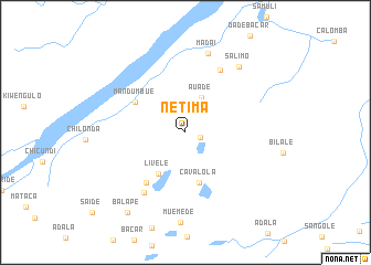 map of Netima