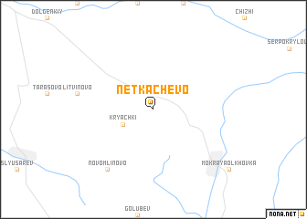 map of Netkachëvo