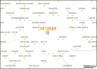 map of Netreba