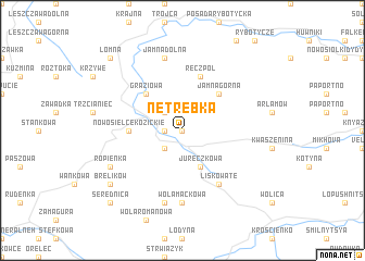 map of Netrebka