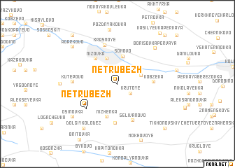 map of Netrubezh