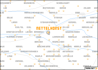 map of Nettelhorst
