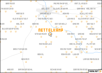 map of Nettelkamp