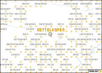 map of Nettelkofen