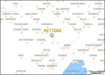 map of Nettgau