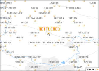 map of Nettlebed