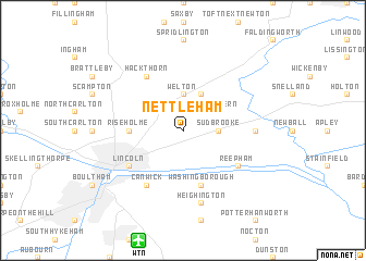 map of Nettleham