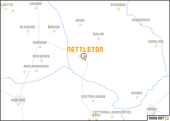 map of Nettleton