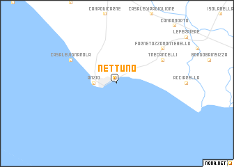 map of Nettuno