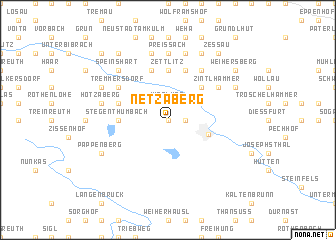 map of Netzaberg