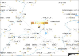 map of Netzeband