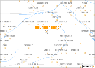 map of Neuarenberg