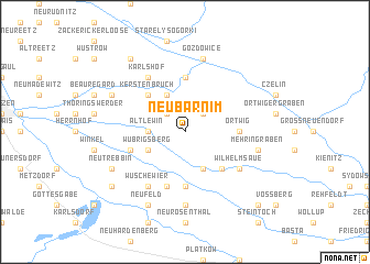 map of Neubarnim