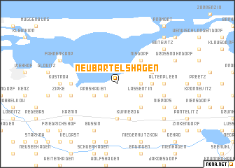 map of Neu Bartelshagen