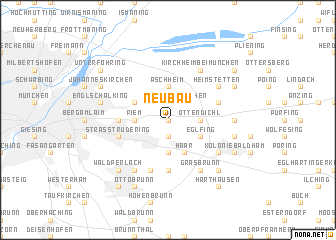 map of Neubau